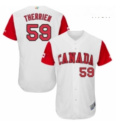Mens Canada Baseball Majestic 59 Jessen Therrien White 2017 World Baseball Classic Authentic Team Jersey Mens Canada Baseball Majestic 59 Jessen Therrien White 2017 World Baseball Classic Authentic Team Jersey