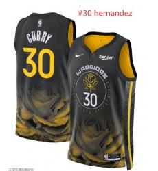 Men Warriors 30 hernandez Stitched Jersey Men Warriors 30 hernandez Stitched Jersey