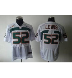 Hurricanes #52 Ray Lewis White Embroidered NCAA Jerseys Hurricanes #52 Ray Lewis White Embroidered NCAA Jerseys