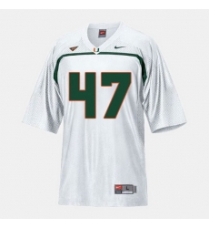 Men Miami Hurricanes Michael Irvin College Football White Jersey Men Miami Hurricanes Michael Irvin College Football White Jersey
