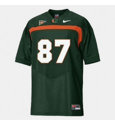 Men Miami Hurricanes Reggie Wayne College Football Green Jersey Men Miami Hurricanes Reggie Wayne College Football Green Jersey