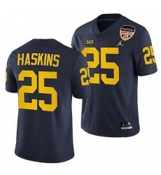 Michigan Wolverines Hassan Haskins Navy 2021 Orange Bowl College Football Playoff Jersey Michigan Wolverines Hassan Haskins Navy 2021 Orange Bowl College Football Playoff Jersey