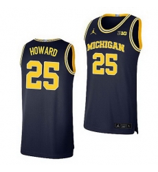Michigan Wolverines Jace Howard Navy Limited Basketball Jersey Michigan Wolverines Jace Howard Navy Limited Basketball Jersey