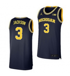 Michigan Wolverines Zeb Jackson Navy Limited Basketball Jersey Michigan Wolverines Zeb Jackson Navy Limited Basketball Jersey