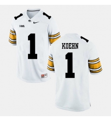 Marshall Koehn White Iowa Hawkeyes Alumni Football Game Jersey Marshall Koehn White Iowa Hawkeyes Alumni Football Game Jersey