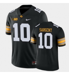 Men Iowa Hawkeyes Mekhi Sargent Game Black College Football Jersey Men Iowa Hawkeyes Mekhi Sargent Game Black College Football Jersey