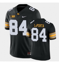 Men Iowa Hawkeyes Sam Laporta Game Black College Football Jersey Men Iowa Hawkeyes Sam Laporta Game Black College Football Jersey