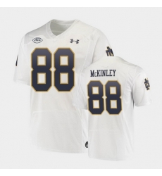 Men Notre Dame Fighting Irish Javon Mckinley Replica White College Football Playoff Jersey Men Notre Dame Fighting Irish Javon Mckinley Replica White College Football Playoff Jersey