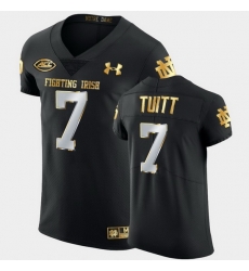 Men Notre Dame Fighting Irish Stephon Tuitt Golden Edition Black Authentic Jersey Men Notre Dame Fighting Irish Stephon Tuitt Golden Edition Black Authentic Jersey