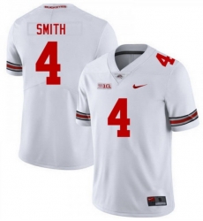 Men Jeremiah Smith White Ohio State Buckeyes Stitched NCAA Jersey