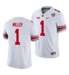 Ohio State Buckeyes Braxton Miller White 2021 Sugar Bowl College Football Jersey Ohio State Buckeyes Braxton Miller White 2021 Sugar Bowl College Football Jersey
