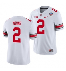Ohio State Buckeyes Chase Young White 2021 Sugar Bowl College Football Jersey Ohio State Buckeyes Chase Young White 2021 Sugar Bowl College Football Jersey