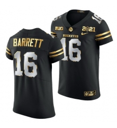Ohio State Buckeyes J.T. Barrett Black 2021 College Football Playoff Championship Golden Authentic Jersey Ohio State Buckeyes J.T. Barrett Black 2021 College Football Playoff Championship Golden Authentic Jersey