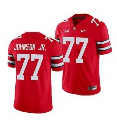 Ohio State Buckeyes Paris Johnson Jr. Scarlet Game Men'S Jersey Ohio State Buckeyes Paris Johnson Jr. Scarlet Game Men'S Jersey
