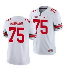 Ohio State Buckeyes Thayer Munford White Game Men'S Jersey Ohio State Buckeyes Thayer Munford White Game Men'S Jersey