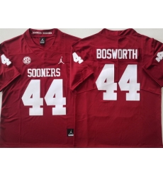 Men Oklahoma Sooners Red #44 Brian BOSWORTH Stitched NCAA Jersey Men Oklahoma Sooners Red #44 Brian BOSWORTH Stitched NCAA Jersey