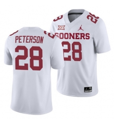 Oklahoma Sooners Adrian Peterson White College Football Men'S Jersey Oklahoma Sooners Adrian Peterson White College Football Men'S Jersey