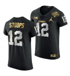Oklahoma Sooners Drake Stoops Black 2020 Cotton Bowl Classic Golden Edition Jersey Oklahoma Sooners Drake Stoops Black 2020 Cotton Bowl Classic Golden Edition Jersey
