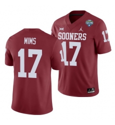 Oklahoma Sooners Marvin Mims Crimson 2020 Cotton Bowl Men'S Jersey Oklahoma Sooners Marvin Mims Crimson 2020 Cotton Bowl Men'S Jersey