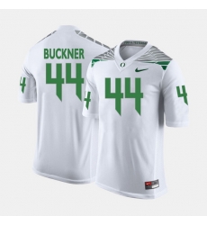 Men Oregon Ducks Deforest Buckner College Football White Jersey Men Oregon Ducks Deforest Buckner College Football White Jersey