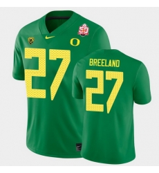 Men Oregon Ducks Jacob Breeland 2021 Fiesta Bowl Green Game Jersey 0A Men Oregon Ducks Jacob Breeland 2021 Fiesta Bowl Green Game Jersey 0A