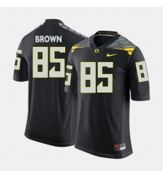 Men Oregon Ducks Pharaoh Brown College Football Black Jersey Men Oregon Ducks Pharaoh Brown College Football Black Jersey