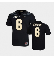 Men Purdue Boilermakers Jalen Graham Game Football Black Jersey Men Purdue Boilermakers Jalen Graham Game Football Black Jersey