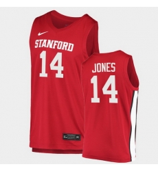 Men Stanford Cardinal Spencer Jones College Basketball Red 2020 21 Jersey Men Stanford Cardinal Spencer Jones College Basketball Red 2020 21 Jersey