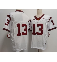 USC Trojans #13 White F U S E Jersey BIG USC Trojans #13 White F U S E Jersey BIG
