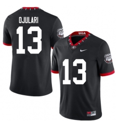 2020 Men #13 Azeez Ojulari Georgia Bulldogs Mascot 100th Anniversary College Football Jerseys Sale-B 2020 Men #13 Azeez Ojulari Georgia Bulldogs Mascot 100th Anniversary College Football Jerseys Sale-B