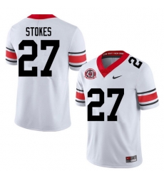 2020 Men #27 Eric Stokes Georgia Bulldogs 1980 National Champions 40th Anniversary College Football 2020 Men #27 Eric Stokes Georgia Bulldogs 1980 National Champions 40th Anniversary College Football