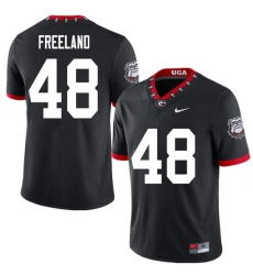 2020 Men #48 Jarrett Freeland Georgia Bulldogs Mascot 100th Anniversary College Football Jerseys Sal 2020 Men #48 Jarrett Freeland Georgia Bulldogs Mascot 100th Anniversary College Football Jerseys Sal