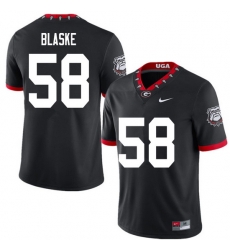 2020 Men #58 Austin Blaske Georgia Bulldogs Mascot 100th Anniversary College Football Jerseys Sale-B 2020 Men #58 Austin Blaske Georgia Bulldogs Mascot 100th Anniversary College Football Jerseys Sale-B