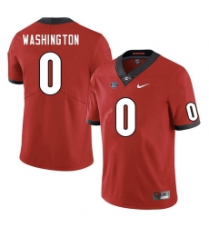 Men #0 Darnell Washington Georgia Bulldogs College Football Jerseys Sale-Red Men #0 Darnell Washington Georgia Bulldogs College Football Jerseys Sale-Red
