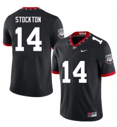 Men #14 Gunner Stockton Georgia Bulldogs College Football Jerseys Sale-100th Anniversary Men #14 Gunner Stockton Georgia Bulldogs College Football Jerseys Sale-100th Anniversary