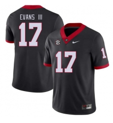 Men #17 Anthony Evans III Georgia Bulldogs College Football Jerseys Stitched-Black Men #17 Anthony Evans III Georgia Bulldogs College Football Jerseys Stitched-Black