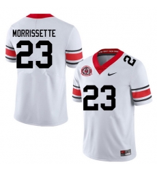 Men #23 De'Nylon Morrissette Georgia Bulldogs College Football Jerseys Sale-40th Anniversary Men #23 De'Nylon Morrissette Georgia Bulldogs College Football Jerseys Sale-40th Anniversary