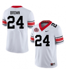 Men #24 Matthew Brown Georgia Bulldogs Nationals Champions 40th Anniversary College Football Jerseys Men #24 Matthew Brown Georgia Bulldogs Nationals Champions 40th Anniversary College Football Jerseys