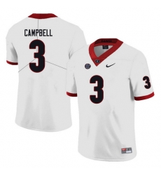 Men #3 Tyson Campbell Georgia Bulldogs College Football Jerseys Sale-white Men #3 Tyson Campbell Georgia Bulldogs College Football Jerseys Sale-white