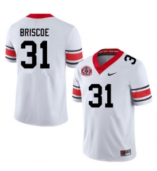Men #31 Grant Briscoe Georgia Bulldogs College Football Jerseys Sale-40th Anniversary Men #31 Grant Briscoe Georgia Bulldogs College Football Jerseys Sale-40th Anniversary