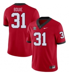 Men #31 Smoke Bouie Georgia Bulldogs College Football Jerseys Stitched-Red Men #31 Smoke Bouie Georgia Bulldogs College Football Jerseys Stitched-Red