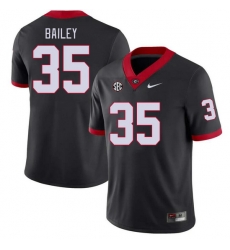 Men #35 Aidan Bailey Georgia Bulldogs College Football Jerseys Stitched-Black Men #35 Aidan Bailey Georgia Bulldogs College Football Jerseys Stitched-Black