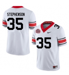 Men #35 Lorenzo Stephenson Georgia Bulldogs College Football Jerseys Sale-40th Anniversary Men #35 Lorenzo Stephenson Georgia Bulldogs College Football Jerseys Sale-40th Anniversary