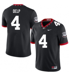 Men #4 Oscar Delp Georgia Bulldogs College Football Jerseys Sale-100th Anniversary Men #4 Oscar Delp Georgia Bulldogs College Football Jerseys Sale-100th Anniversary