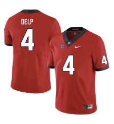 Men #4 Oscar Delp Georgia Bulldogs College Football Jerseys Sale-Red Anniversary Men #4 Oscar Delp Georgia Bulldogs College Football Jerseys Sale-Red Anniversary