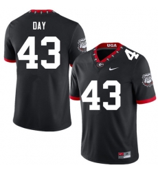 Men #43 Davis Day Georgia Bulldogs College Football Jerseys Sale-100th Anniversary Men #43 Davis Day Georgia Bulldogs College Football Jerseys Sale-100th Anniversary