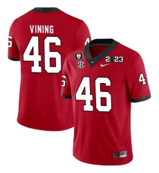 Men #46 George Vining Georgia Bulldogs 2022-23 CTP National Championship Football Jerseys Men #46 George Vining Georgia Bulldogs 2022-23 CTP National Championship Football Jerseys