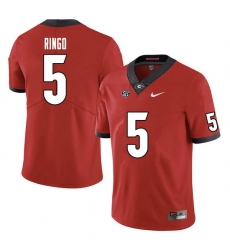 Men #5 Kelee Ringo Georgia Bulldogs College Football Jerseys Sale-Red Men #5 Kelee Ringo Georgia Bulldogs College Football Jerseys Sale-Red