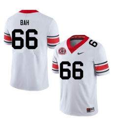 Men #66 Aliou Bah Georgia Bulldogs College Football Jerseys Sale-40th Anniversary Men #66 Aliou Bah Georgia Bulldogs College Football Jerseys Sale-40th Anniversary