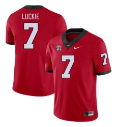 Men #7 Lawson Luckie Georgia Bulldogs College Football Jerseys Stitched-Red Men #7 Lawson Luckie Georgia Bulldogs College Football Jerseys Stitched-Red